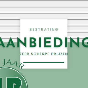 bestrating aanbieding