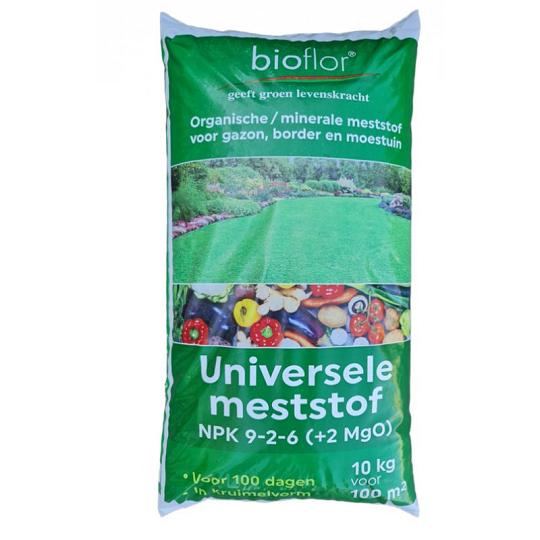 Bioflor Universele mest 9-2-6 (2mgO) 10 kg