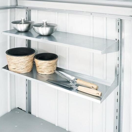 Schappen set voor StoreMax 190, incl. 2 Schapstaander