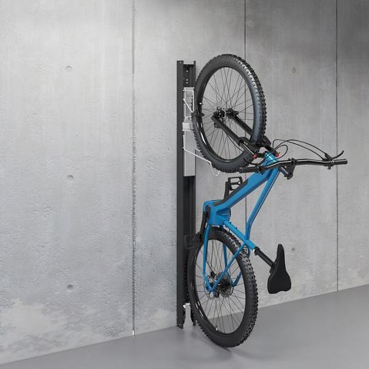 BIKELIFT Gerätehaus dunkelgrau-met