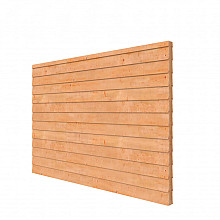 Douglas wandpakket t.b.v. dubbelzijdige wand DHZ 328,5x224 cm, onbehandeld.