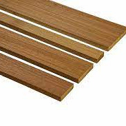 Thermovision Ayous geschaafde plank 1,8 x 13,5 x 305 cm, thermisch gemodificeerd, pak a 4 stuks.