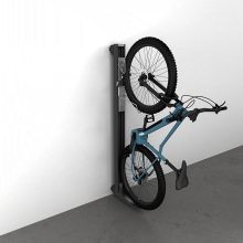 BikeLift voor wandbevestiging met draaimechanisme donkergrijs metallic