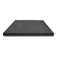 ArtiStone tegel zonder facet, gewapend  100x100x5 Carbon