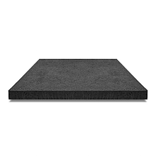 ArtiStone tegel zonder facet, gewapend  120x120x7 Carbon