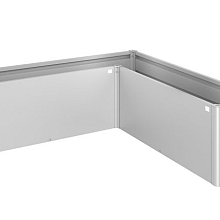 Kweekbed Belvedere MIDI Gr. L200 zilver-metallic