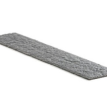 ECO-oh Ecolat GRIJS recht 14 cm x 10 mm, lengte 1.2 m