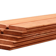 Betowood scherm douglas inclusief afdekkap 187 x 224 cm, onbehandeld.